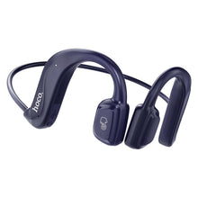 Заредете изображение във визуализатора на галерията – Hoco wireless bone earphones rima es50 blue - TopMag
