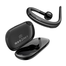 Заредете изображение във визуализатора на галерията – Hoco wireless headset business shine e56 black - TopMag
