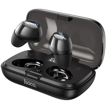 Заредете изображение във визуализатора на галерията – Hoco wireless headset stereo delight tws es52 black - TopMag
