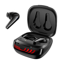 Заредете изображение във визуализатора на галерията – Hoco wireless headset stereo lucky tws es43 black - TopMag
