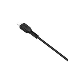 Заредете изображение във визуализатора на галерията – Hoco x13 easy charged for iPhone lightning 8-pin charging кабел black 1 meter - TopMag
