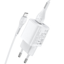 Заредете изображение във визуализатора на галерията – Hoco зарядно 2xusb + кабел micro usb 2,4a n8 briar white - TopMag
