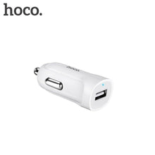 Заредете изображение във визуализатора на галерията – Hoco зарядно за кола set with micro кабел z2 white - TopMag
