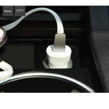 Заредете изображение във визуализатора на галерията – Hoco зарядно за кола usb 1,5a z2 white - TopMag
