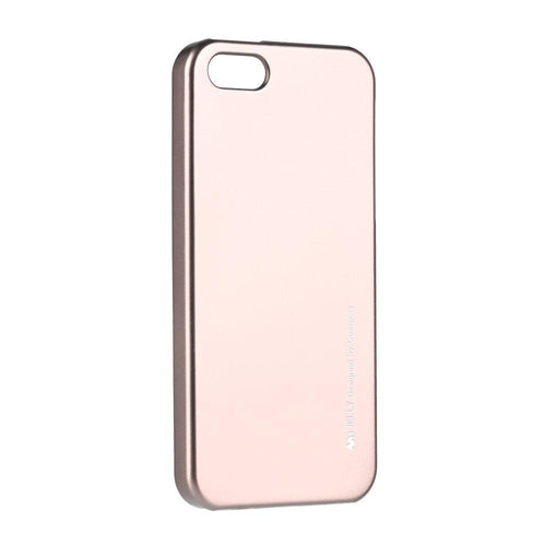 I-jelly mercury гръб за iPhone 5s/5g розово злато - TopMag