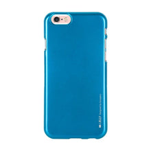 Заредете изображение във визуализатора на галерията – I-jelly mercury гръб за iPhone 7 / 8 blue with logo hole - TopMag
