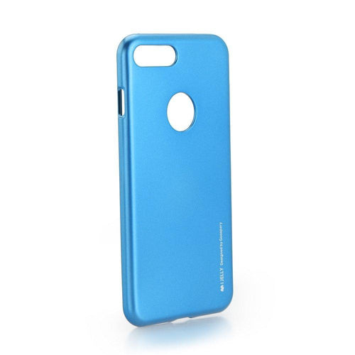 I-jelly mercury гръб за iPhone 7 plus / 8 plus (с отвор за лого) син - TopMag