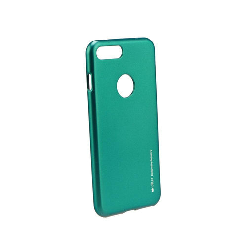 I-jelly mercury гръб за iPhone 7 plus / 8 plus (с отвор за лого) зелен - TopMag