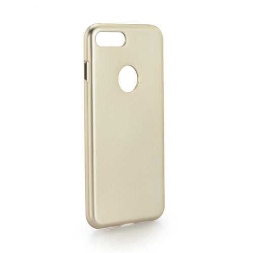 I-jelly mercury гръб за iPhone 7 plus / 8 plus (с отвор за лого) златен - TopMag