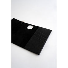 Заредете изображение във визуализатора на галерията – Ideal of sweden clutch for iphone 11 pro / xs / x jet black croco - TopMag
