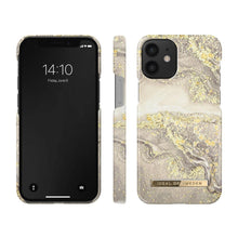 Заредете изображение във визуализатора на галерията – Ideal of sweden fashion for iphone 12 / 12 pro sparkle greige marble - TopMag
