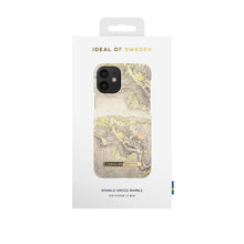 Заредете изображение във визуализатора на галерията – Ideal of sweden fashion for iphone 12 / 12 pro sparkle greige marble - TopMag
