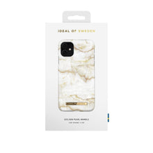 Заредете изображение във визуализатора на галерията – Ideal of sweden fashion for iphone11 / xr golden pearl marble - TopMag

