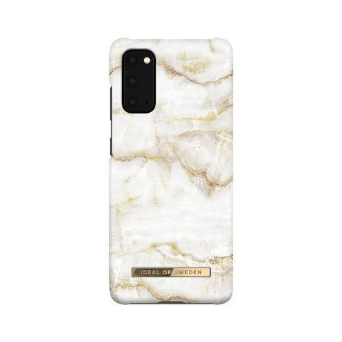 Ideal of sweden fashion for samsung s20 golden pearl marble - TopMag
