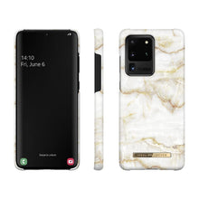 Заредете изображение във визуализатора на галерията – Ideal of sweden fashion for samsung s20 ultra golden pearl marble - TopMag
