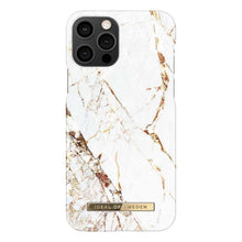 Заредете изображение във визуализатора на галерията – Ideal of sweden fashion гръб за iphone 13 carrara gold - TopMag
