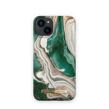 Заредете изображение във визуализатора на галерията – Ideal of sweden fashion гръб за iphone 13 golden jade marble - TopMag
