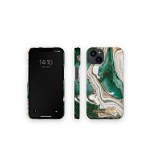 Заредете изображение във визуализатора на галерията – Ideal of sweden fashion гръб за iphone 13 golden jade marble - TopMag
