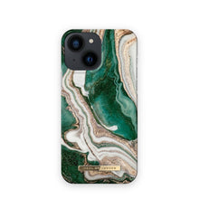 Заредете изображение във визуализатора на галерията – Ideal of sweden fashion за iphone 13 mini golden jade marble - TopMag
