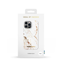 Заредете изображение във визуализатора на галерията – Ideal of sweden fashion за iphone 13 pro max carrara gold - TopMag
