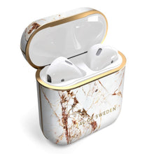 Заредете изображение във визуализатора на галерията – Ideal of sweden for airpods 1/2 carrara gold - TopMag

