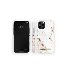 Заредете изображение във визуализатора на галерията – iDeal of Sweden for IPHONE 12 / 12 PRO Carrara Gold - TopMag
