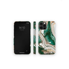 Заредете изображение във визуализатора на галерията – iDeal of Sweden for IPHONE 12 / 12 PRO Golden Jade Marble - TopMag
