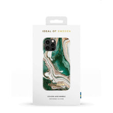 Заредете изображение във визуализатора на галерията – iDeal of Sweden for IPHONE 12 / 12 PRO Golden Jade Marble - TopMag
