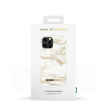 Заредете изображение във визуализатора на галерията – iDeal of Sweden for IPHONE 12 / 12 PRO Golden Pearl Marble - TopMag
