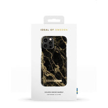 Заредете изображение във визуализатора на галерията – iDeal of Sweden for IPHONE 12 / 12 PRO Golden Smoke Marble - TopMag
