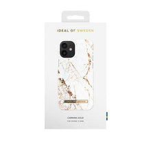 Заредете изображение във визуализатора на галерията – iDeal of Sweden for IPHONE 12 MINI Carrara Gold - TopMag
