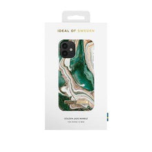 Заредете изображение във визуализатора на галерията – iDeal of Sweden for IPHONE 12 MINI Golden Jade Marble - TopMag
