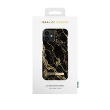 Заредете изображение във визуализатора на галерията – iDeal of Sweden for IPHONE 12 MINI Golden Smoke Marble - TopMag
