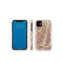 Заредете изображение във визуализатора на галерията – Ideal of sweden гръб - iPhone 11 golden blush marble - TopMag
