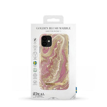 Заредете изображение във визуализатора на галерията – Ideal of sweden гръб - iPhone 11 golden blush marble - TopMag
