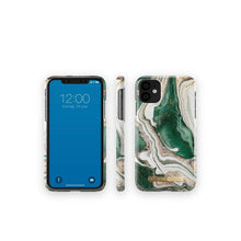 Заредете изображение във визуализатора на галерията – Ideal of sweden гръб - iPhone 11 golden marble - TopMag
