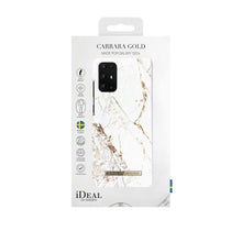 Заредете изображение във визуализатора на галерията – Ideal of sweden гръб за samsung s20 plus carrara gold - TopMag
