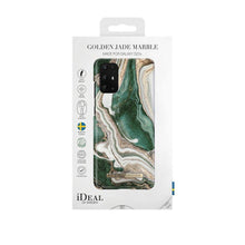 Заредете изображение във визуализатора на галерията – Ideal of sweden гръб за samsung s20 plus golden jade marble - TopMag
