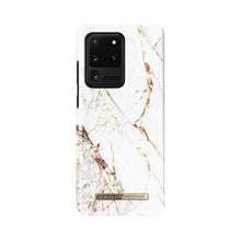 Заредете изображение във визуализатора на галерията – Ideal of sweden гръб за samsung s20 ultra carrara gold - TopMag
