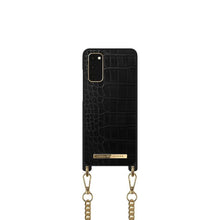 Заредете изображение във визуализатора на галерията – Ideal of sweden necklace for samsung s20 jet black croco - TopMag

