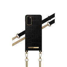 Заредете изображение във визуализатора на галерията – Ideal of sweden necklace for samsung s20 jet black croco - TopMag

