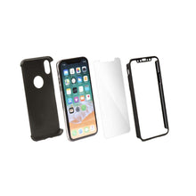 Заредете изображение във визуализатора на галерията – Ipaky classic 360° гръб за iPhone 8 plus (с отвор за лого) черен - TopMag
