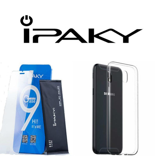 iPaky силиконов гръб + протектор Фолио за Samsung J7 2017 - TopMag