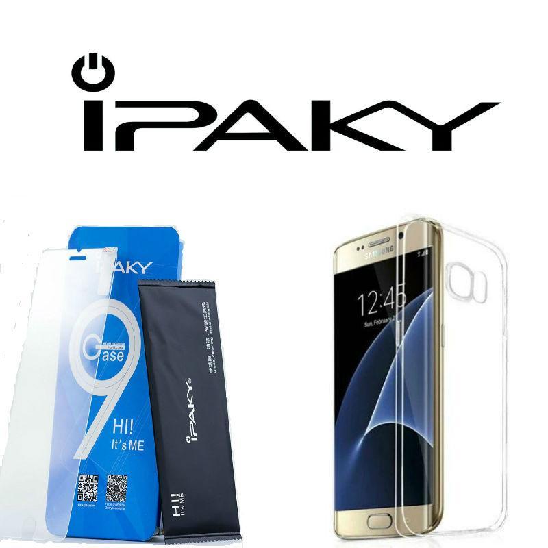 iPaky силиконов гръб + протектор Фолио за Samsung S7 Edge - TopMag