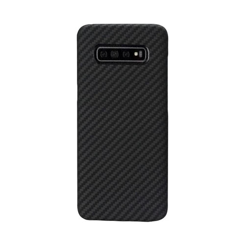 Jelly Carbon Гръб мат за Samsung Galaxy S10 plus черен - TopMag