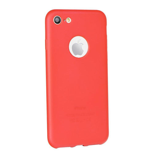 Jelly Flash Гръб мат за iPhone 6/6s червен - TopMag