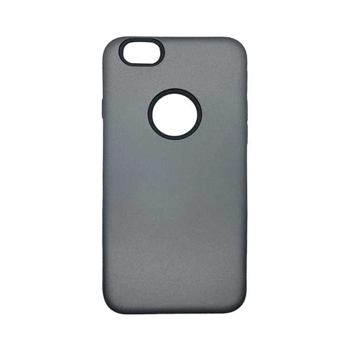 Jelly гръб Double за iPhone 6/6s сив/черен - TopMag