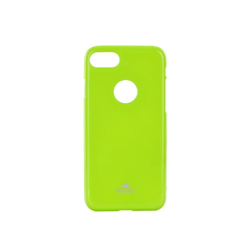Jelly mercury гръб за iPhone 7 / 8  / SE 2020  лайм  /с отвор за логото/ - само за 12.99 лв