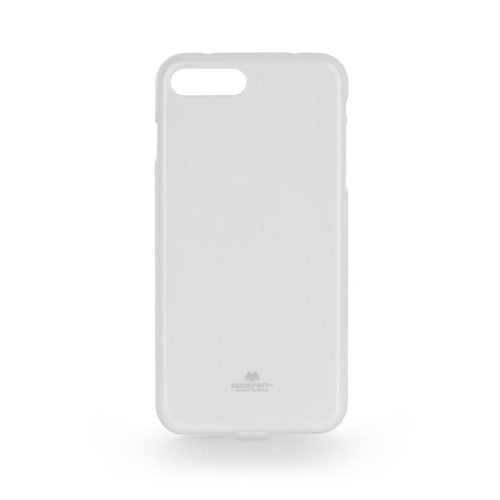 Jelly mercury гръб за iPhone 7 plus / 8 plus бял с logo window - само за 12.99 лв