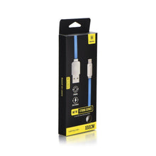 Заредете изображение във визуализатора на галерията – Kабел Baseus string Usb към lightning 1m бял - TopMag
